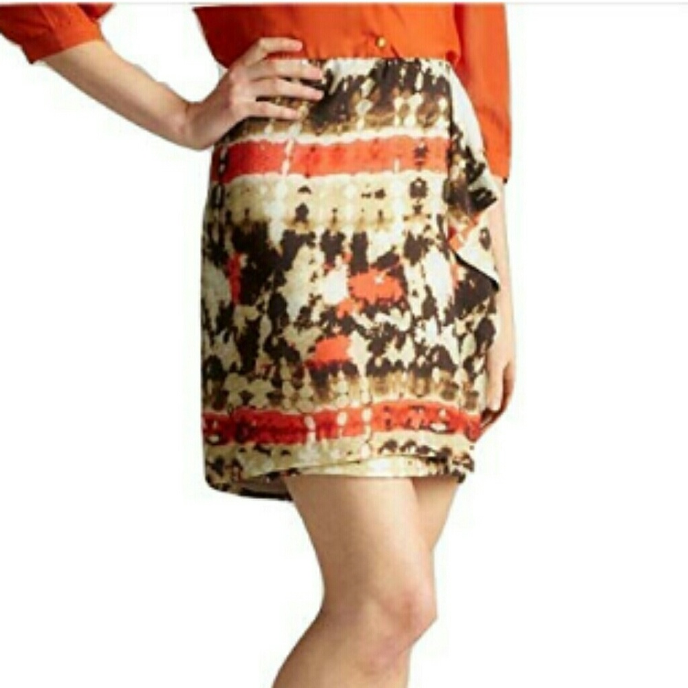 Vince Camuto St. Tropez Draped Ruffle Skirt